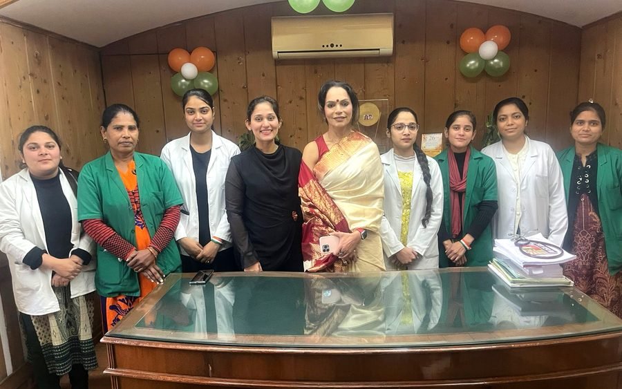 Nursing and support team at Beena Prakash Hospital